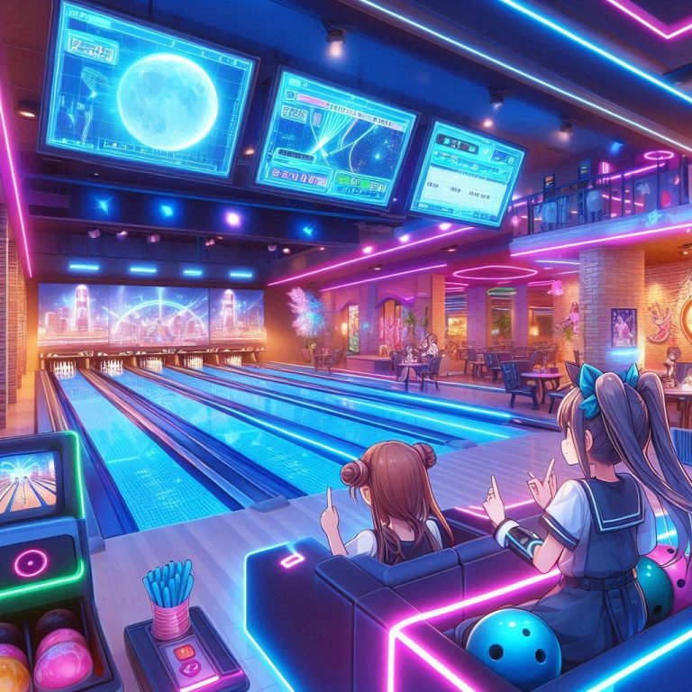 Un bowling et  laser game dans un complexe de gaming